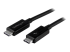 TBLT3MM2M - StarTech.com 2m (6.6ft) Thunderbolt 3 Cable, 20Gbps, 100W PD, 4K Video, Thunderbolt-Certified, Compatible w/ TB4/USB 3.2/DisplayPort - Right-angle