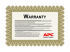 WMS1YRBASIC - APC Extended Warranty - Front