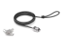 CL15 - Compulocks T-bar Security Keyed Cable Lock - Left-angle
