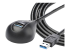 USB3SEXT5DKB - StarTech.com 5ft SuperSpeed USB 3.0 Extension Cable for Desktop - Right-angle