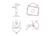 45-693-224 - Ergotron HX - Mounting kit (articulating arm) - Multi-angle