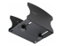 2NS-CPU-WALL-MOUNT - StarTech.com PC Wall Mount Bracket, For Desktop Computers Up To 40lb, Toolless Width Adjustment 1.9-7.8in (50-200mm), Heavy-Duty Steel, CPU Tower/Case Shelf/Holder, Includes Mounting Hardware and Spacers (2NS-CPU-WALL-MOUNT) - Left-angle
