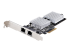 ST10GSPEXNDP2 - StarTech.com 2-Port 10Gbps PCIe Network Adapter Card, Network Card for PCs/Servers, Full-Height/Low-Profile PCIe Ethernet Card w/Jumbo Frames, NIC/LAN Interface Card - Left-angle