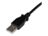 USBAB1MR - StarTech.com 1m USB 2.0 A to Right Angle B Cable Cord - Close up