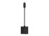 INC001BTBK - Belkin - Ethernet and charge adapter - Left-angle