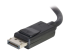 54400 - C2G 3ft Ultra High Definition DisplayPort Cable with Latches - Close up