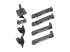 45-686-293 - Ergotron LX Pro - Mounting kit (dual arm) - Multi-angle