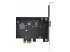 P011GI-NETWORK-CARD - StarTech.com 1-Port GbE SFP Network Card, PCIe 2.1 x1, Intel I210-IS, 1GbE Controller, 1000BASE Copper/Fiber Optic, Single-Port Gigabit Ethernet NIC, Desktop/Server Backplanes - Back