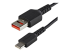 USBSCHAC1M - StarTech 3ft (1m) Secure Charging Cable, USB-A to USB-C Data Blocker Charge-Only Cable, No-Data Power-Only Charger Cable for Phone/Tablet, Data Blocking USB Protector Adapter Cable - Close up