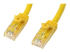 N6PATC1MYL - Startech 1m CAT6 Ethernet Cable, 10 Gigabit Snagless RJ45 650MHz 100W PoE Patch Cord, CAT 6 10GbE UTP Network Cable w/Strain Relief, Yellow, Wiring is UL Certified/TIA - Right-angle
