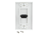 HDMIPLATE - Startech Single Outlet Female HDMI Wall Plate White - Back