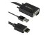 VGA2HDMM3M - StarTech.com 3m VGA to HDMI Converter Cable with USB Audio Support & Power, Analog to Digital Video Adapter Cable to connect a VGA PC to HDMI Display, 1080p Male to Male Monitor Cable - Left-angle