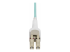 450FBLCLC5SW - StarTech.com 5m (15ft) LC to LC (UPC) OM4 Switchable Fiber Optic Cable 50/125µm, 100G Networks, Toolless Polarity Switching, Low Insertion Loss - Close up