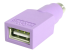 GC46FMKEY - StarTech.com Replacement USB Keyboard to PS/2 Adapter - Right-angle
