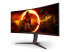 CU34G2XP/BK - AOC Gaming CU34G2XP/BK - Right-angle