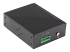 IMC1GSFP60W - StarTech.com PoE+ Industrial Fiber to Ethernet Media Converter 60W, SFP to RJ45, Singlemode/Multimode Fiber to Copper Gigabit Ethernet, Compact, IP-30/ -40 to +75C, PoE+ Media Converter - Left-angle