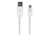 USBLT3MW - Startech 3m (10ft) Long White Apple® 8-pin Lightning Connector to USB Cable for iPhone / iPod / iPad - Front