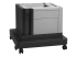 B3M74A - HP printer base with media feeder - Left-angle