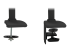 45-241-224 - Ergotron LX - Mounting kit (articulating arm, desk clamp mount, grommet mount, 8" pole) - Multi-angle