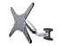 FHA-TV-WALL-MOUNT - StarTech.com VESA TV Wall Mount, TV Mounting Bracket For 23"-55" Displays, Adjustable Full Motion TV Wall Mount Supports 66lb (30kg), Extendable/Tilting/Swivel Monitor Wall Mount - Right-angle