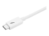 TBLT3MM1MW - StarTech.com 3.3ft (1m) Thunderbolt 3 Cable, 20Gbps, 100W PD, 4K Video, Thunderbolt-Certified, Compatible w/ TB4/USB 3.2/DisplayPort - Close up