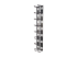 AR8442 - APC - Rack cable management panel - Right-angle
