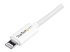 USBLT3MW - StarTech.com 3m (10ft) Long White Apple® 8-pin Lightning Connector to USB Cable for iPhone / iPod / iPad - Right-angle