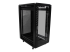RK2536BKF - StarTech.com 25U Network Rack Cabinet on Wheels - Left-angle