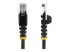 45PAT5MBK - StarTech.com 5m Black Cat5e / Cat 5 Snagless Patch Cable 5 m - Multi-angle