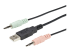 SV211DPUA4K - StarTech.com 2 Port DisplayPort KVM Switch, 4K 60Hz, Compact Dual Port UHD DP 1.2 USB Desktop KVM Switch w/ Integrated 4ft Cables & Audio, Bus Powered & Remote Switching, MacBook ThinkPad - Close up