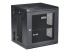 RK12WALHM - Startech 12U 19" Wall Mount Network Cabinet, 16" Deep Hinged Locking IT Network Switch Depth Enclosure, Vented Computer Equipment Data Rack with Shelf & Flexible Side Panels, Assembled - Left-angle