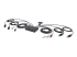 C2-DD46-UA2-CBL-KVM - StarTech.com 2-Port Dual-Monitor DisplayPort Cable KVM Switch, 4K 60Hz, Compact KVM with 5ft/1.5m USB-A/DisplayPort/Audio Integrated Cables, Bus Powered - Right-angle