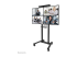 AV1-875BL - Neomounts AV1-875BL - Mounting component (camera shelf, shelf, 2 adapter plates) - Right-angle