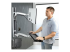 2PASTSC-WALL-MOUNT - Startech Wall Mount Workstation, VESA Mount For 32" Monitors (22lb/10kg), Fully Articulating Arms For Single Monitor Mount & Keyboard Tray, Includes Desktop Computer/PC Bracket - Left-angle
