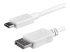 CDP2DPMM1MW - StarTech.com 3ft/1m USB C to DisplayPort 1.2 Cable 4K 60Hz, USB-C to DisplayPort Adapter Cable HBR2, USB Type-C DP Alt Mode to DP Monitor Video Cable, Compatible with Thunderbolt 3, White - Left-angle
