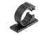 CBMCC3 - StarTech.com 100 Adhesive Cable Management Clips Black, Network/Ethernet/Office Desk/Computer Cord Organizer, Sticky Cable/Wire Holders, Nylon Self Adhesive Clamp UL/94V-2 Fire Rated - Right-angle