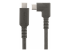 RUSB31CC1MBR - StarTech.com 3ft (1m) Rugged Right Angle USB-C Cable, USB 10 Gbps, USB C to C Data Transfer Cable, 4K 60Hz DP Alt Mode, 100W Power Delivery - Front