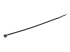 CBMZT10BK - Startech 10"(25cm) Cable Ties, 1/8"(4mm) wide, 2-5/8"(68mm) Bundle Diameter, 50lb(22kg) Tensile Strength, Nylon Self Locking Zip Ties w/Curved Tip, 94V-2/UL Listed, 1000 Pack, Black - Back