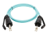 N820-02M-IND - Eaton Tripp Lite Series 10Gb Rigid Industrial Duplex Multimode 50/125 OM3 Fiber Patch Cable (LC/LC) - Front