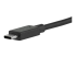 CDP2DPMM1MB - StarTech 3ft/1m USB C to DisplayPort 1.2 Cable 4K 60Hz, USB-C to DisplayPort Adapter Cable HBR2, USB Type-C DP Alt Mode to DP Monitor Video Cable, Compatible with Thunderbolt 3, Black - Close up