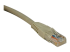 N002-003-GY - Eaton Tripp Lite Series Cat5e 350 MHz Molded (UTP) Ethernet Cable (RJ45 M/M), PoE - Left-angle