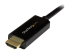 DP2HDMM2MB - StarTech.com 6.5 ft / 2m DisplayPort to HDMI converter cable - Close up