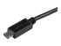 USBAUB15CMBK - StarTech.com 15cm 6in Mobile Charge Sync USB to Slim Micro USB Cable for Phones & Tablets A to Micro B - Close up
