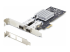 P021GI-NETWORK-CARD - StarTech.com 2-Port GbE SFP Network Card, PCIe 2.0 x1, Intel I350-AM2 2x 1GbE Controller, 1000BASE Copper/Fiber Optic, Dual-Port Gigabit Ethernet NIC, Desktop/Server Backplanes - Left-angle