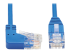 N204-S15-BL-RA - Eaton Tripp Lite Series Right-Angle Cat6 Gigabit Molded Slim UTP Ethernet Cable (RJ45 Right-Angle M to RJ45 M), Blue, 15 ft. (4.57 m) - Close up