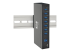 U360-007-IND - Eaton Tripp Lite series 7-Port USB 3.0 Hub SuperSpeed with Dedicated 2A USB Charging iPad Tablet Metal - Left-angle