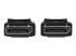 P580-010 - Eaton Tripp Lite Series DisplayPort Cable with Latching Connectors, 4K 60 Hz (M/M), Black, 10 ft. (3.05 m) - Close up