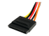 SATAPOWEXT12 - StarTech 12in 15 pin SATA Power Extension Cable - Close up