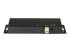 HB31C2A2CME - StarTech.com 4 Port USB C Hub 10Gbps, Metal Industrial USB-C Hub, 2x USB-C & 2x USB-A, ESD Surge Protection, USB-C or USB-A Host, Self-Powered, Mountable USB 3.1 Gen 2 Type-C Hub - Right side