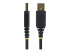 1P3FFCB-USB-SERIAL - StarTech.com 3ft (1m) USB to Serial Adapter Cable, Interchangeable DB9 Screws/Nuts, COM Retention, USB-A to DB9 RS232, FTDI IC, Level-4 ESD Protection, Windows/macOS/ChromeOS/Linux - Multi-angle